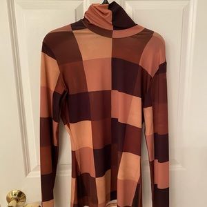 A.L.C. Colorblock Turtleneck